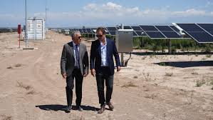 Cornejo inauguró el Parque Solar Anchoris en&nbsp;Mendoza