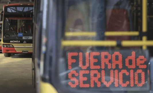 Paro de colectivos en el AMBA: cuatro líneas interrumpen el&nbsp;servicio