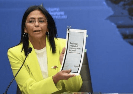 Delcy Rodríguez recorrió La Guaira tras los devastadores sismos en&nbsp;Venezuela