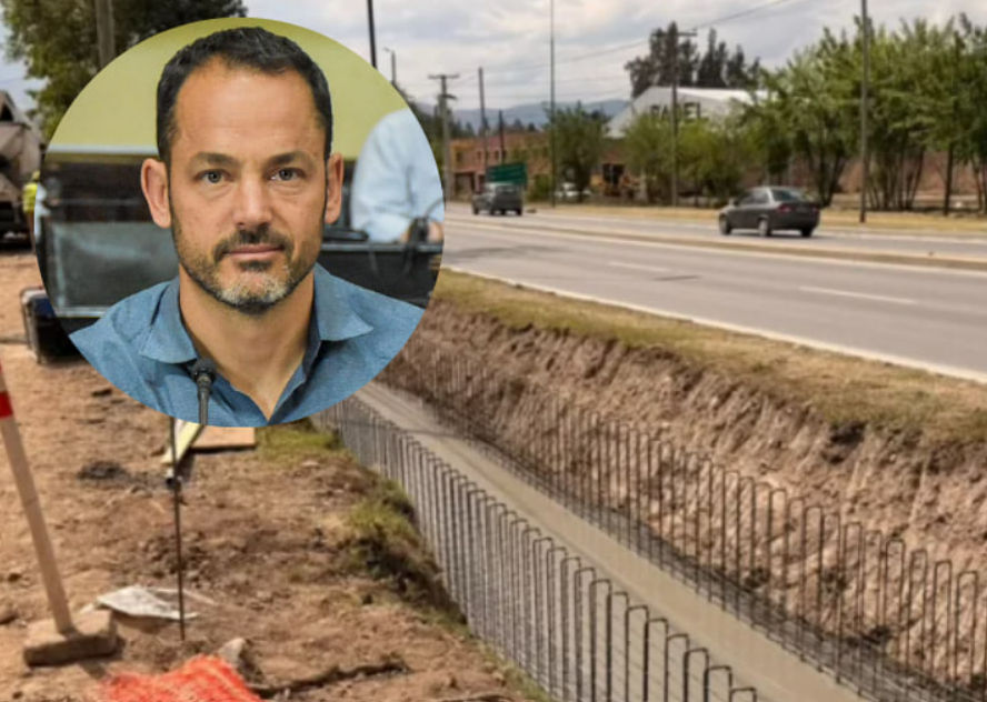 Durand construye un nuevo canal pluvial para prevenir inundaciones: «Las obras que cambian la vida de los vecinos no se anuncian: se hacen»