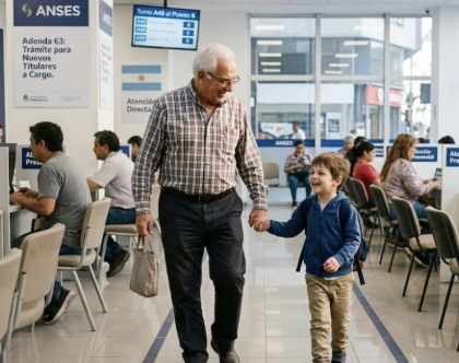 Jubilados a cargo de sus nietos pueden gestionar el cobro directo de asignaciones en ANSES