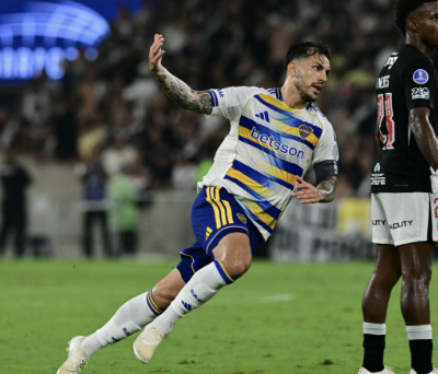 Paredes metió el gol que manda a Boca a la final de la Copa Sudamericana